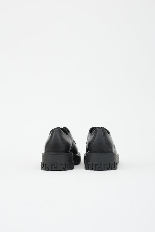 Versace Leather Medusa Derby