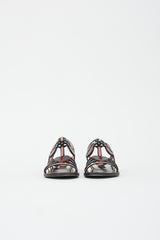Valentino Patent Heart Sandal