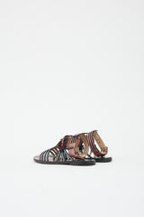 Valentino Patent Heart Sandal