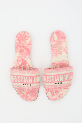 Dior Embroidered Dway Slide