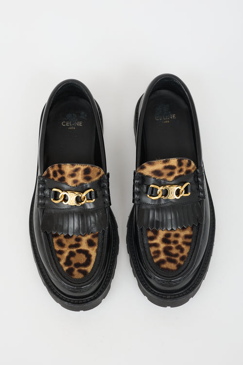 Celine Leather Margaret Loafer