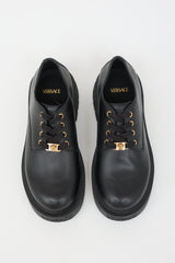 Versace Leather Medusa Derby