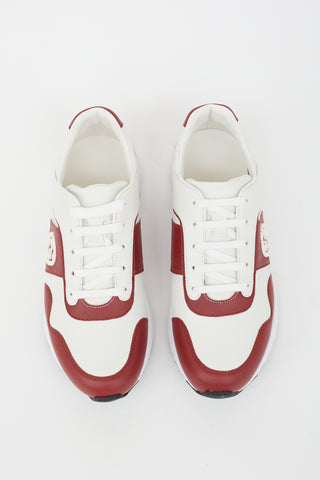 Gucci Leather GG Low Top Sneaker