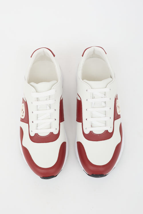Gucci Leather GG Low Top Sneaker