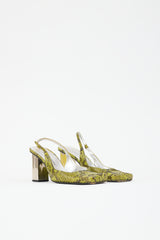 Dolce & Gabbana Leather Slingback Heel