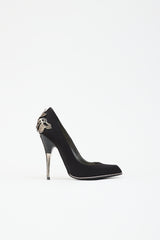 Stella McCartney Satin & Metal Pump