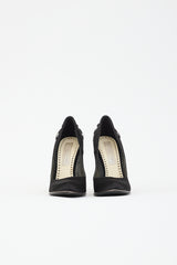 Stella McCartney Satin & Metal Pump
