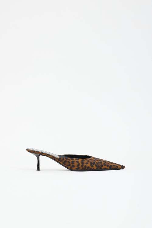 Saint Laurent Grosgrain Barbara Mule