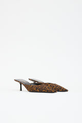 Saint Laurent Grosgrain Barbara Mule
