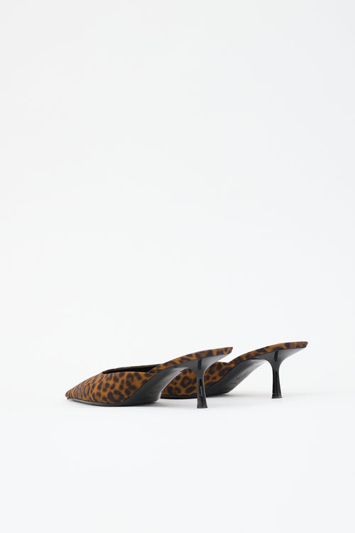 Saint Laurent Grosgrain Barbara Mule