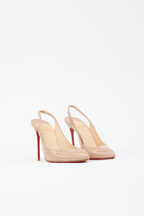 Christian Louboutin Patent Slingback Heel