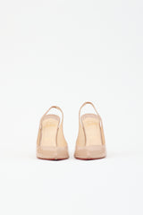Christian Louboutin Patent Slingback Heel