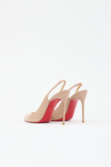 Christian Louboutin Patent Slingback Heel