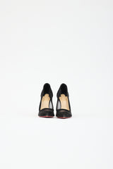 Christian Louboutin Suede & Mesh Galativi Pump