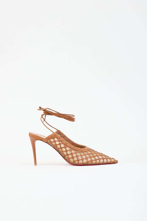 Christian Louboutin Leather Roland Mouret Heel