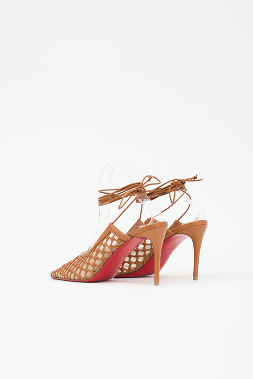 Christian Louboutin Leather Roland Mouret Heel