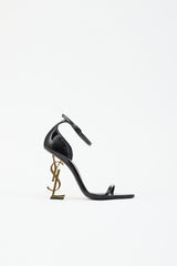 Saint Laurent Patent Opyum Sandal