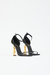 Saint Laurent Patent Opyum Sandal