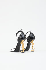 Saint Laurent Patent Opyum Sandal