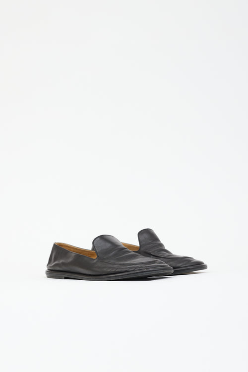 The Row Leather Canal Loafer