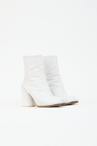 Maison Margiela Leather Tabi Boot