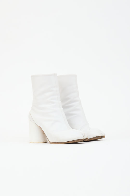 Maison Margiela Leather Tabi Boot