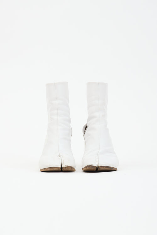 Maison Margiela Leather Tabi Boot