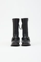 Miu Miu Leather Biker Boot