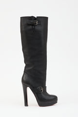 Christian Louboutin Leather Harletty Platform Boot