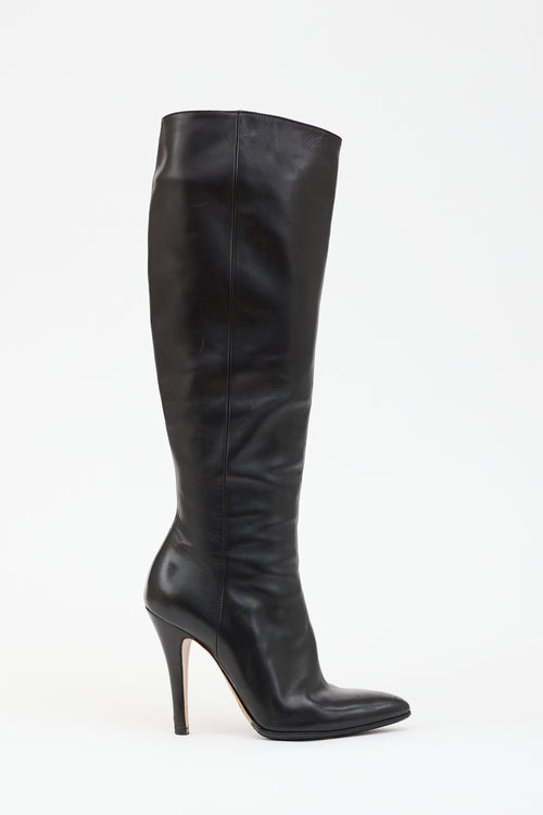 Maison Margiela Leather Zip Boot