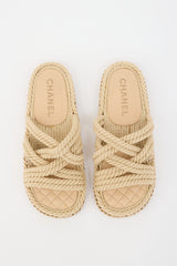 Chanel Rope & Chain CC Sandal