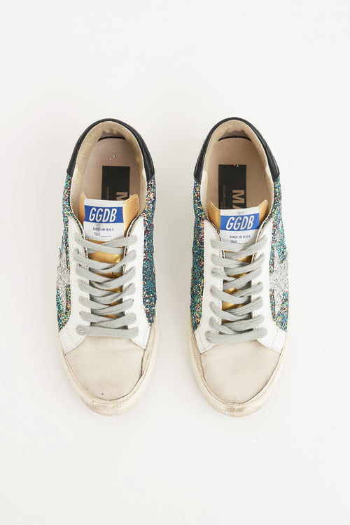 Golden Goose Glitter Superstar Sneaker