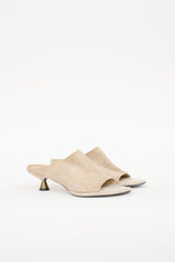 Khaite Suede Watts Cone Mule