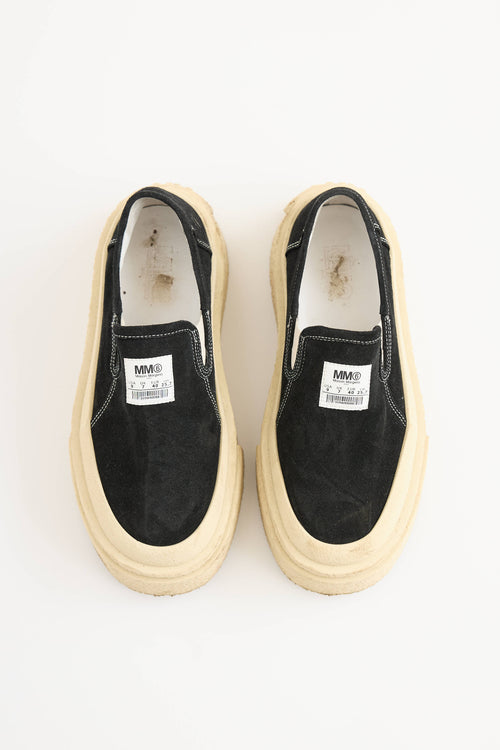 MM6 Maison Margiela Suede Platform Sneaker