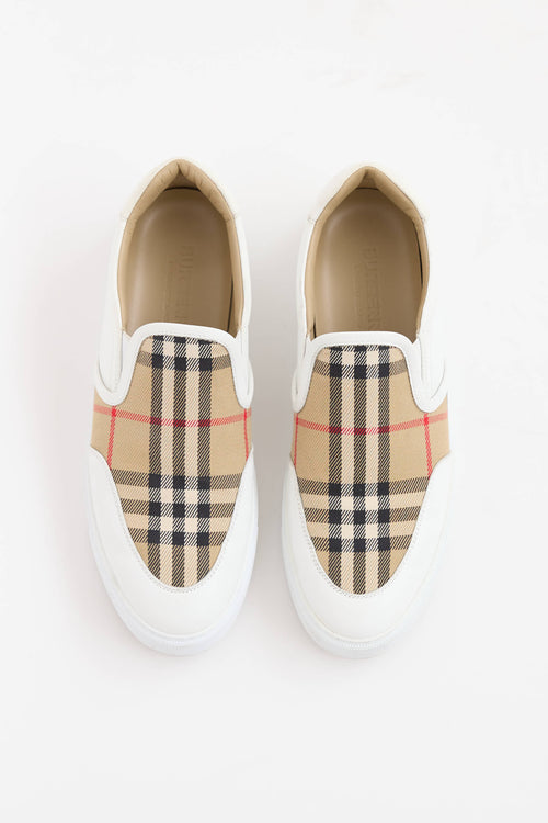 Burberry Vintage Check Slip-On Sneaker