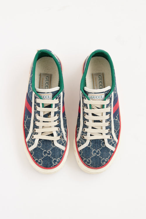 1977 Tennis GG Denim Sneaker