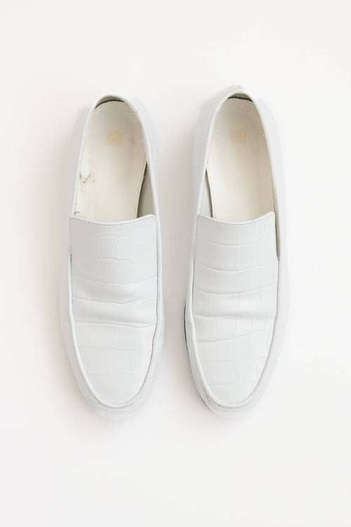 Toteme Leather The Oval Loafer