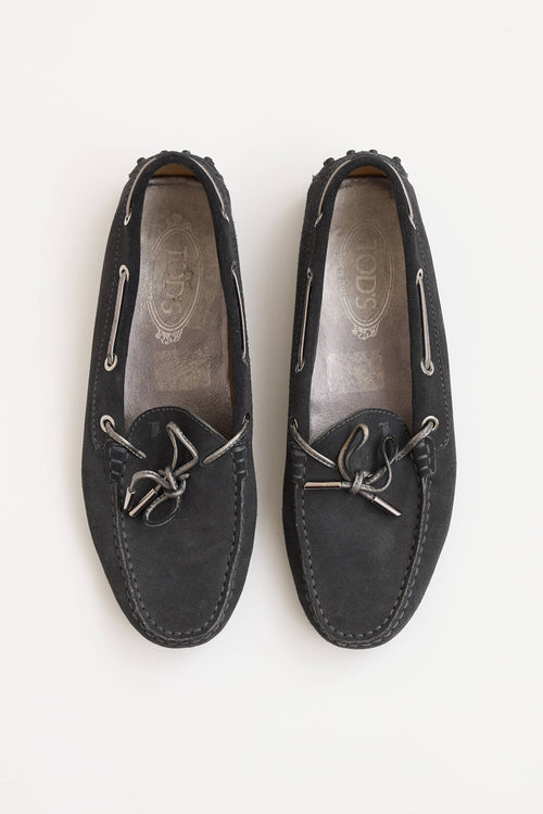 Tod's Suede Driving Loafer