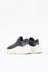 Miu Miu Leather Platform Sneaker