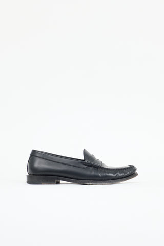 Celine Leather Luco Penny Loafer