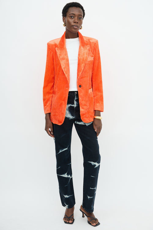 Forte Forte Corduroy Peak Lapel Blazer