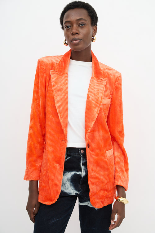 Forte Forte Corduroy Peak Lapel Blazer