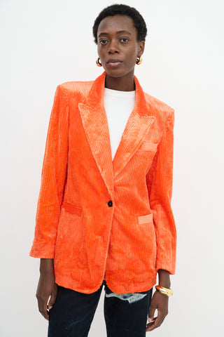 Forte Forte Corduroy Peak Lapel Blazer