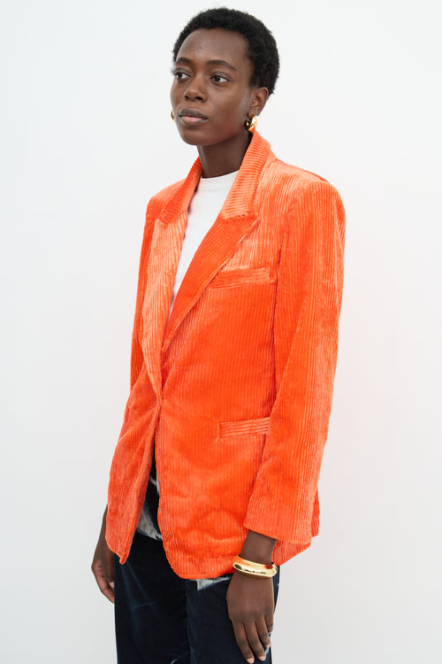 Forte Forte Corduroy Peak Lapel Blazer