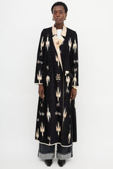 Forte Forte Geometric Jacquard Coat