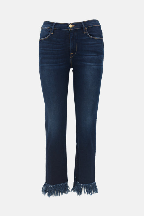 Frame Le High Straight Jeans