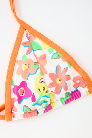 Frankies Bikinis Coastal Satin Bikini Set