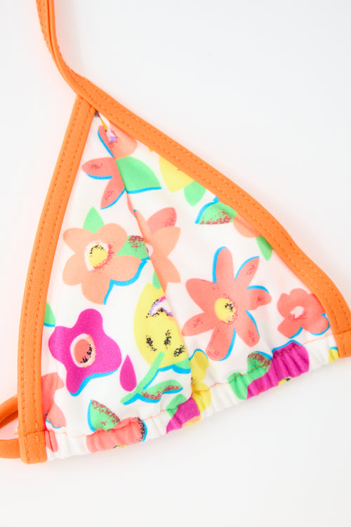 Frankies Bikinis Coastal Satin Bikini Set