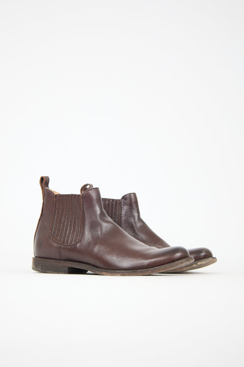 Frye Leather Phillip Chelsea Boot