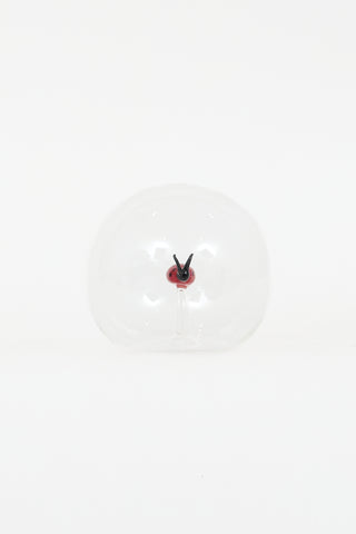 Dior Clear & Red Ladybug Glass Ball